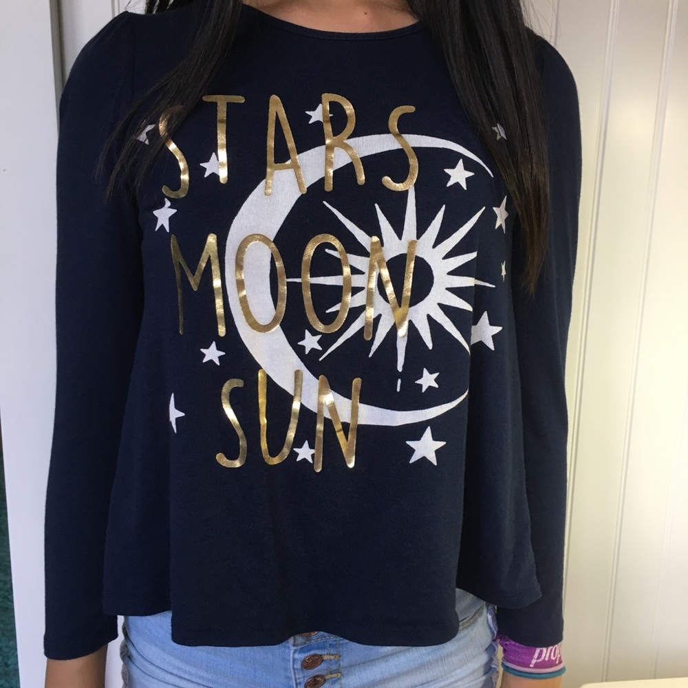 Soprano Dark Blue Long Sleeve Shirt